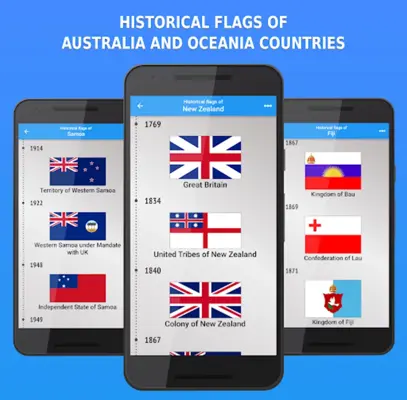 Historical Flags android App screenshot 1